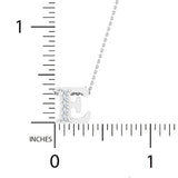1/10 ctw Initial E Pendant
