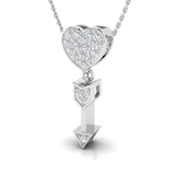 1/5 Ctw Heart Pendant