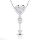 1/5 Ctw Heart Pendant