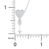 1/5 Ctw Heart Pendant