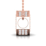 1 1/4 ctw Geometric Hexagon Pendant