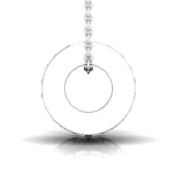 3/8 ctw Simple Cylindrical Bead Pendant