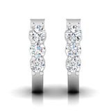 1/4 Ctw Basic Huggie Earrings