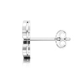 1/20 Ctw Butterfly Stud Earrings