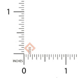 1/20 ctw Square Shaped Stud Earrings