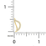 1/5 ctw Wavy Stud Earrings