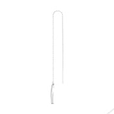 1/6 ctw Wing Threader Earrings