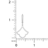 1/3 ctw Art Deco Hanging Earrings