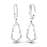 1/3 ctw Art Deco Hanging Earrings