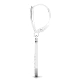 1/3 ctw Art Deco Hanging Earrings