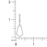 1/3 ctw Art Deco Hanging Earrings