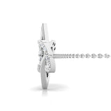 1/4 ctw Infinity Knot Bolo Bracelet