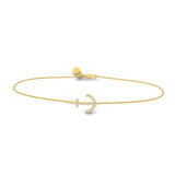 1/5 ctw Anchor Bracelet
