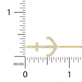 1/5 ctw Anchor Bracelet