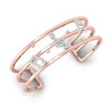 3/4 ctw Music Note Cuff Bracelet