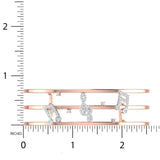 3/4 ctw Music Note Cuff Bracelet