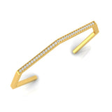 5/8 ctw Basic Geometric Cuff Bracelet