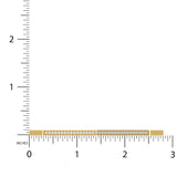 5/8 ctw Basic Geometric Cuff Bracelet