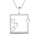 1/5 Ctw Geometric Pendant