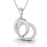 1/4 Ctw Interlinked Circles Pendant