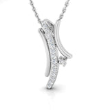 1/10 Ctw Fluid Pendant