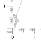 1/10 Ctw Fluid Pendant