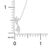 1/10 Ctw Fluid Pendant