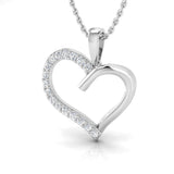 1/5 Ctw Heart Pendant