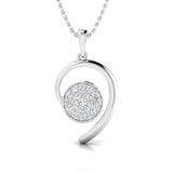 1/3 Ctw Inverted Drop Pendant