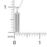 1/6 Ctw Rope Pendant