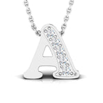 1/10 ctw Initial A Pendant