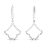 1/3 ctw Art Deco Hanging Earrings